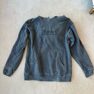 Taylor Swift Eras Tour Gray Hoodie Size Small